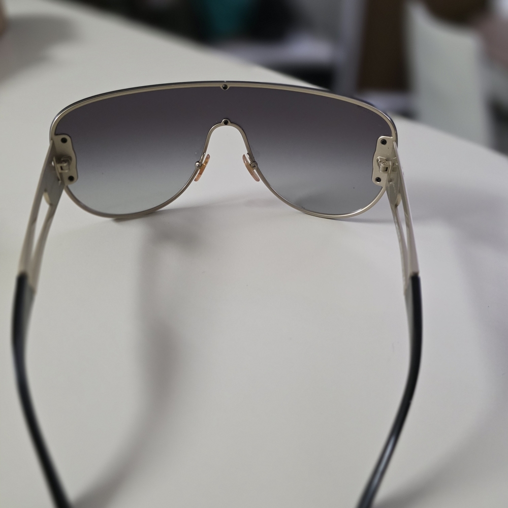 Versace Gray Gradient Sunglasses - image 8